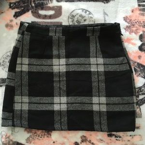 Mini winter skirt